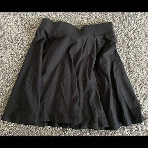 black skirt